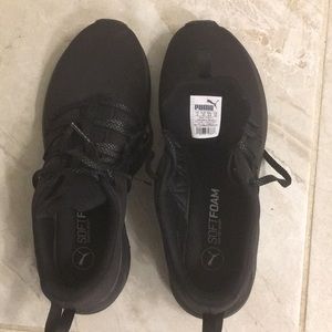 Puma Black SoftFoam sneakers Size 8.5